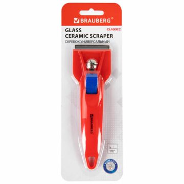 Скребок для любых поверхностей BRAUBERG BASE 1/12