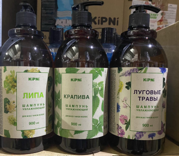 Шампунь KIPNIK 900мл Луговые травы для всех типов волос 1/20