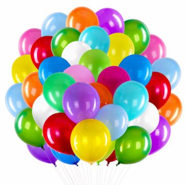 Воздушные шары 30см Яркие цвета ассорти BRAUBERG KIDS 100/100