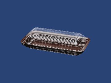 Крышка (240х120х80) БОПС прозрачная ПЭТ ППП 600/600