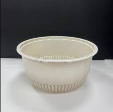 Тарелка ЭКО d-130 500мл миска суповая кукурузный крахмал бежевая 50/400