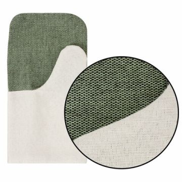 Рукавицы Х/Б пл.380гр с брезент огнеупорн наладонник LAIMA 1/5 (клиент)