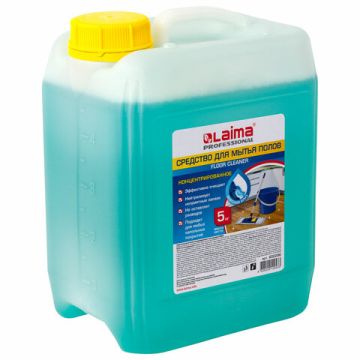 Средство жидкое 5л для мытья пола ЛАЙМА PROFESSIONAL Морской бриз 1/4
