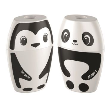 Точилка 1 отверстие с контейнером Shakky Maped 1/25 (Клиент)