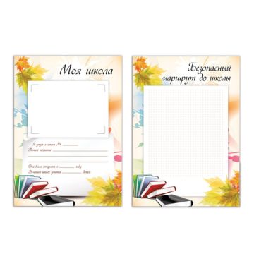 Портфолио ШКОЛЬНИКА 32л 30 разделов МОЕ ПОРТФОЛИО BRAUBERG 1/5/40