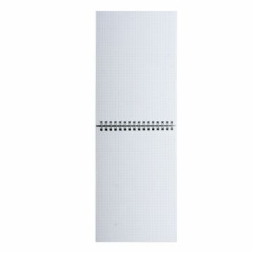 Блокнот 40л А6 108х145мм клетка гребень Minimal Classic BRAUBERG 1/6/96