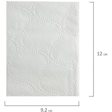 Туалетная бумага евро 2сл белая 12шт.х18м Лайма 1/4 (клиент)