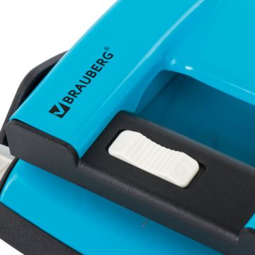 Дырокол на 20листов металлический голубой Brauberg Ultra 1/30/60 (Клиент)