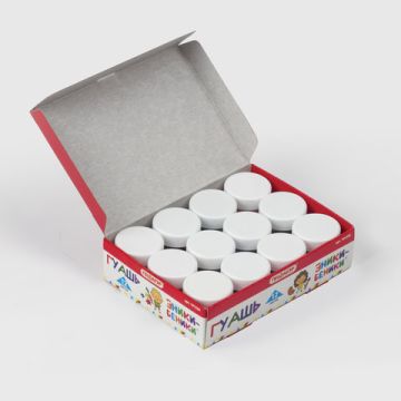 Гуашь 12цв 10мл ЭНИКИ-БЕНИКИ Пифагор 1/24