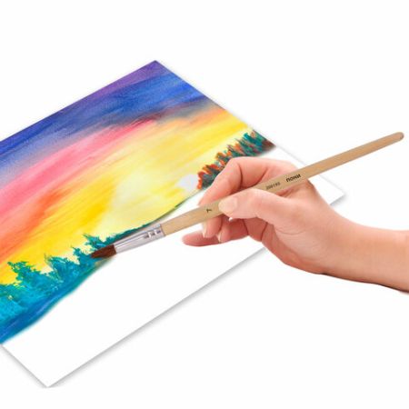 Кисть пони круглая №7 BRAUBERG 1/30/1200 (клиент)