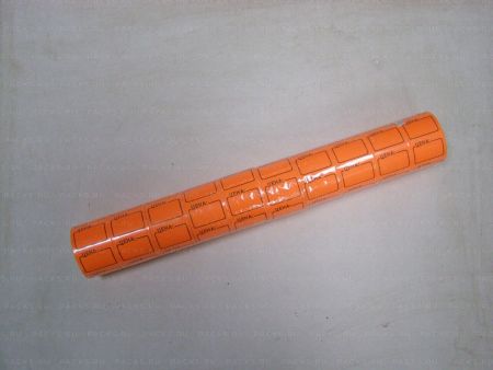 Этикет-лента (25х35) оранжевая 200шт/рул 10/200