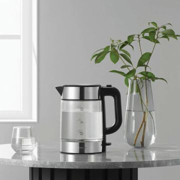 Чайник XIAOMI Electric Glass Kettle 1,7л 2200Вт закрытый нагревательный элемент 1/6 (клиент)