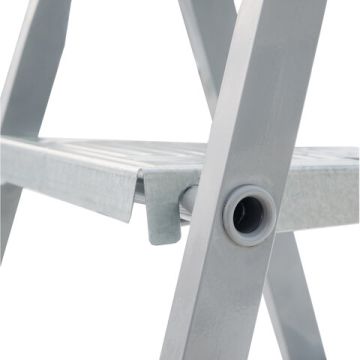 Стремянка 6 ступеней сталь/алюминий до 150кг НОВАЯ ВЫСОТА 1/1 (Клиент)