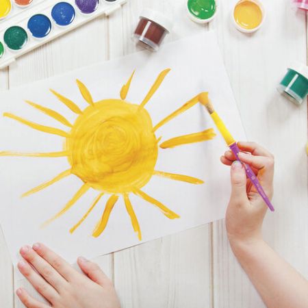 Кисти 2шт щетина круглые №10,12 ЮНЛАНДИЯ 1/5