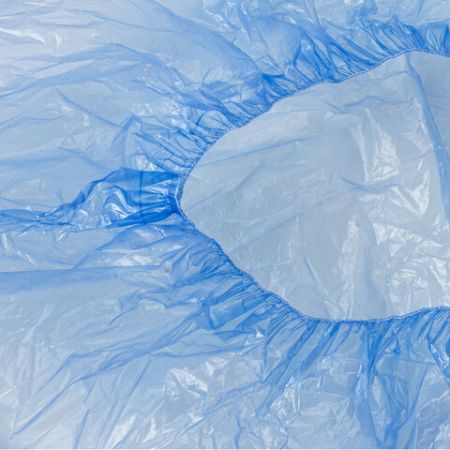 Чехол для обуви бахилы ЛАЙМА СТАНДАРТ(50пар )40х14 20мкм 1/6 (1000пар) (Клиент)