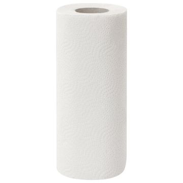 Полотенца бумажные бытовые рулон 2-сл Любаша ЕСО (8штх13м) 1/3 (Клиент)