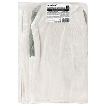 Рукавицы Х/Б пл.380гр с брезент огнеупорн наладонник LAIMA 1/5 (клиент)