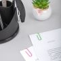 Скрепки BRAUBERG, 33 мм, цветные, 100 шт., в картонной коробке 1/10