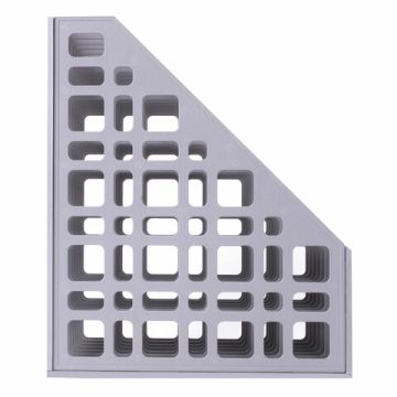 Лоток вертикальный для бумаг 295х240х250мм 6отд серый MAXI Plus Brauberg 1/12 (Клиент)