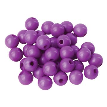 Бусины для творчества ШАРИКИ, 8мм, 30г., св.розовые, розовые, фиолет., ОСТРОВ СОКРОВИЩ (вывод)