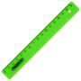 Линейка пластик 16 см ПИФАГОР, непрозрачная, неоновая, ассорти, 210603