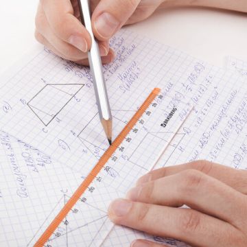 Линейка 30см пластиковая прозрачная с оранжевой шкалой BRAUBERG Fresh zone 1/24 (Клиент)