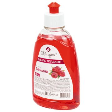 Мыло жидкое 300мл пуш-пул Малина МЕЛОДИЯ 1/24