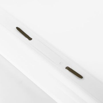 Папка скоросшиватель с прозр верхн лист BRAUBERG А4 белый 1/25 (Клиент)