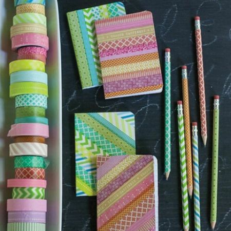 Клейкие WASHI-ленты д/декора с фольгой СЕРЕБ 15мм*3м, 7шт, рисовая бумага, ОСТРОВ СОКРОВИЩ
