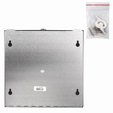 Диспенсер для полотенец LAIMA PROFESSIONAL INOX (Система H3) V нерж сталь матовый 1/10 (Вывод)