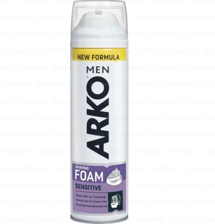 Пена для бритья ARKO чувствительная 200мл 1/1 