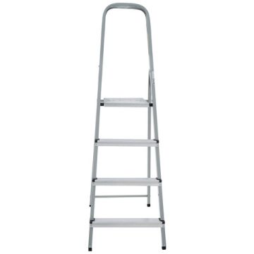 Стремянка 4 ступени сталь/алюминий до 150кг НОВАЯ ВЫСОТА 1/1 (Клиент)