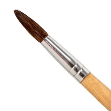 Кисть пони круглая №7 BRAUBERG 1/30/1200 (клиент)