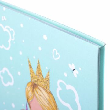 Дневник 1-4 класс 48л, гибкая обложка, ЮНЛАНДИЯ, выборочный лак, с подсказом, Little Princess,106344