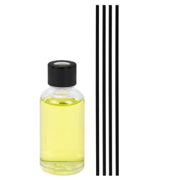 Ароматизатор диффузор с палочками освежитель 3,мл МЕЛОДИЯ Душистая Ваниль 1/24/96