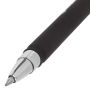 Ручка гелевая черная 0,5мм BRAUBERG Matt Gel 1/12