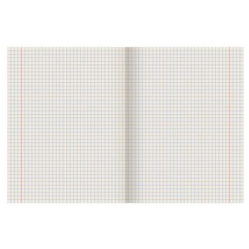 Тетрадь 12л клетка с полями ЗЕЛЕНАЯ эконом ПИФАГОР /200