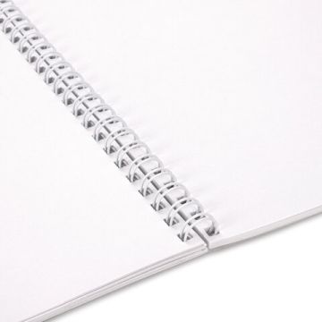 Альбом для рисования А4 32л гребень обложка картон BRAUBERG Ежики 1/6/30