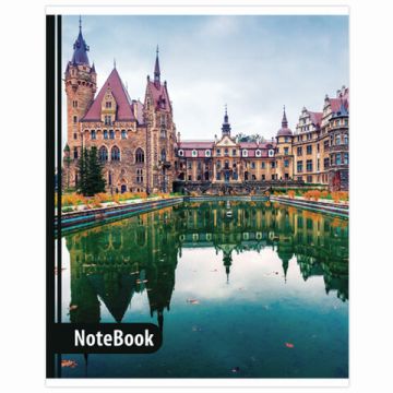 Тетрадь 48л А5 линия обложка картон МИКС BRAUBERG 10/80