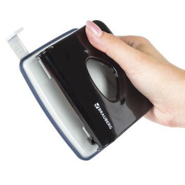 Дырокол на 30листов металлический большой ассорти Bregante Brauberg 1/12/48