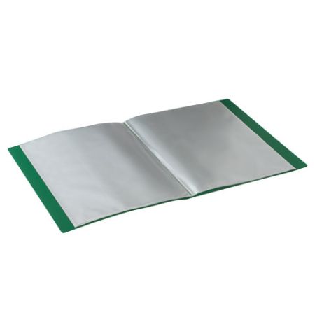 Папка 100 вклад STAFF зеленая  0,7мм 1/20 (клиент)