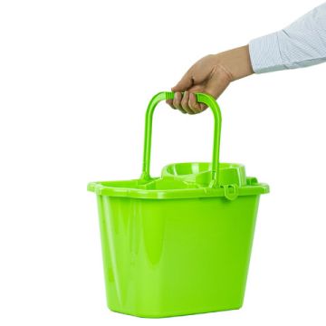 Ведро с отжимом 9,5л для МОП пластиковое IDEA М 2421 1/15 (клиент)