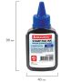Штемпельная краска синяя 45мл на водной основе Brauberg 1/12