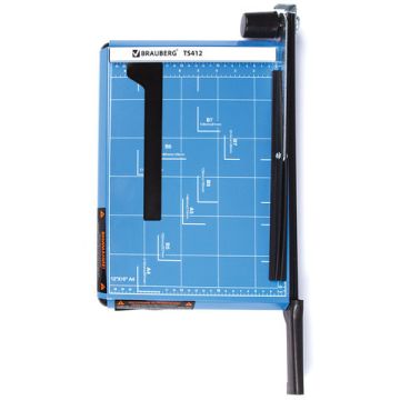 Резак сабельный А4 12л метал основание длина реза 300мм BRAUBERG TS412 SABER 1/6