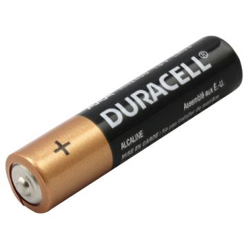 Элемент питания  alkaline DURACELL AAA, комплект 4 шт..(LR03.24А) ,1,5В 1/60
