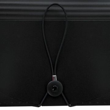 Папка-органайзер для бумаг и документов на резинке 13отд А4 черная BRAUBERG DOCS 1/18 (Клиент)