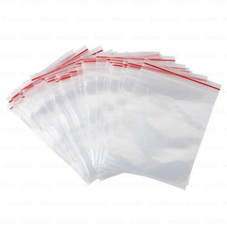 Пакет Zip-Lock (4х6)-30 гриппер с замком (100шт) 1/10/360