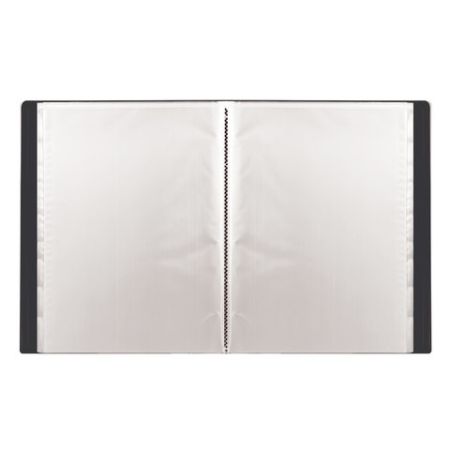 Папка 10 вкладышей STAFF черная 0,5мм 1/90