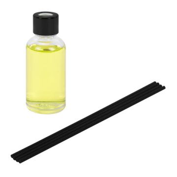 Ароматизатор диффузор с палочками освежитель 3,мл МЕЛОДИЯ Душистая Ваниль 1/24/96