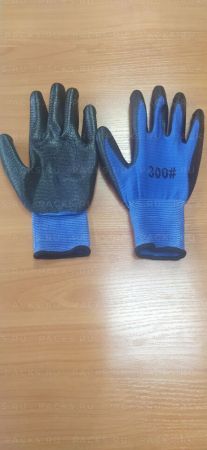 Перчатки нитриловые синие 12/600